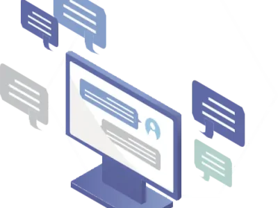 チャット機能による24時間サポート